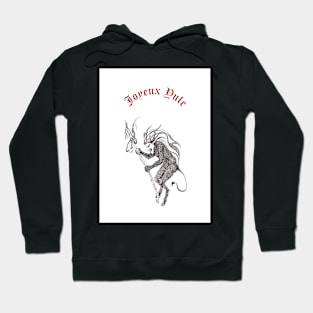 Krampus + "Joyeux Yule" Hoodie